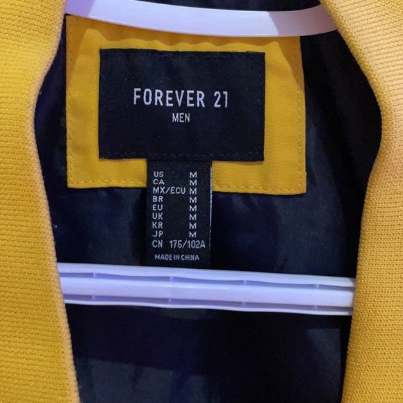 Yellow Light Weight Jacket - Picture 2 of 3